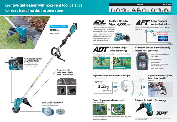 Makita discount dur190 review